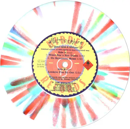 Matmosphere - The Shout With A Whisper EP