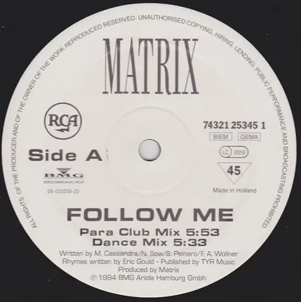 Matrix - Follow Me