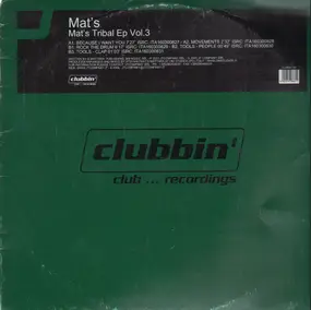 Mat's - Mat's Tribal EP Vol.3