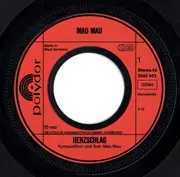 7inch Vinyl Single - Mau Mau - Herzschlag
