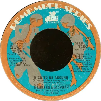 Maureen McGovern - The Morning After / Nice To Be Around
