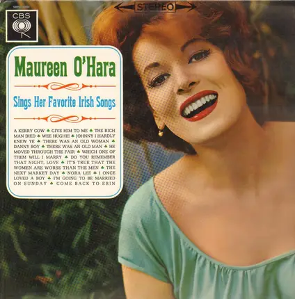 Maureen O'Hara - Sings Her Favorite Irish Songs
