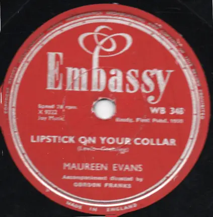 Maureen Evans - Lipstick On Your Collar / What A Diff'rence A Day Made