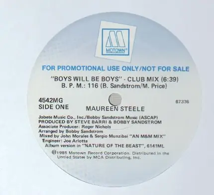 Maureen Steele - Boys Will Be Boys