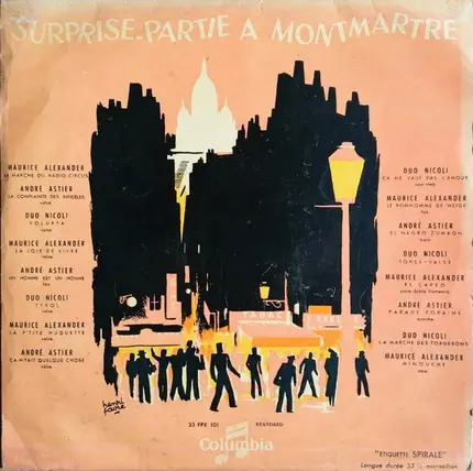 Maurice Alexander , André Astier , Duo Nicoli - Surprise-Partie A Montmartre