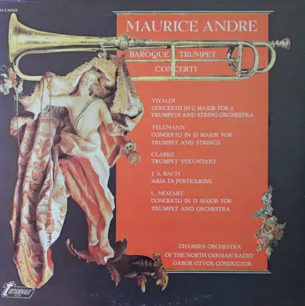 Maurice André - Kammerorchester Des Norddeutschen Rundfunks , Gabor Ötvös - Baroque Trumpet Concerti
