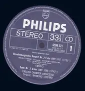 LP - Maurice André , Richard Adeney , Raymond Leppard , I Musici , English Chamber Orchestra , Johann Se - Brandenburgische Konzerte Nr. 2 & 3, Suiten Nr. 2 & 3