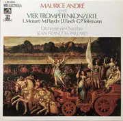 LP - Maurice André spielt Leopold Mozart · Michael Haydn · Johann Friedrich Fasch · Georg Philipp Telema - Vier Trompetenkonzerte