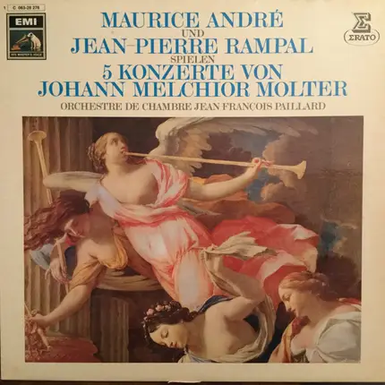 Johann Melchior Molter - 5 Konzerte Von Johann Melchior Molter