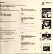Double LP - Maurice André - Die neun schönsten Trompetenkonzerte