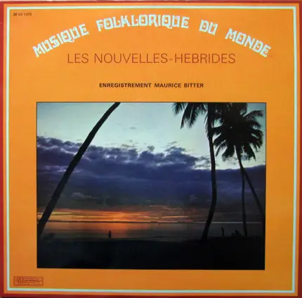 Maurice Bitter - Les Nouvelles-Hébrides