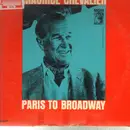 LP - Maurice Chevalier - Paris To Broadway