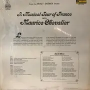 LP - Maurice Chevalier - A Musical Tour Of France With Maurice Chevalier
