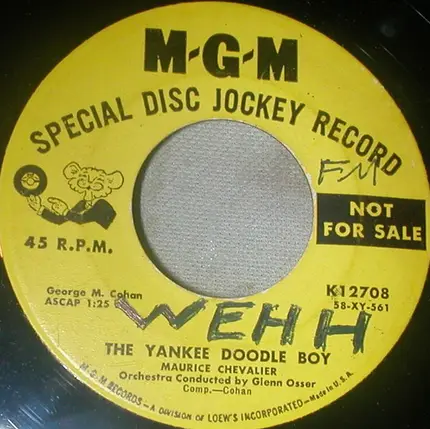 Maurice Chevalier - Louise / The Yankee Doodle Boy