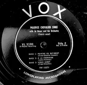 10'' - Maurice Chevalier - Maurice Chevalier Sings