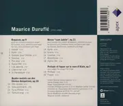 CD - Duruflé - Requiem - Quatre Motets - Messe - Prélude Et Fugue