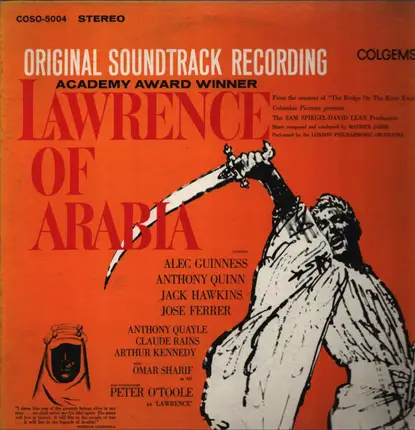 Maurice Jarre With The London Philharmonic Orchestra - Lawrence of Arabia [Original Motion Picture Soundtrack]