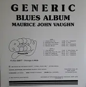 LP - Maurice John Vaughn - Generic Blues Album - Insert