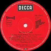 LP - Maurice Larcange Mit Seinem Orchester Maurice Larcange , The Roland Shaw Orchestra - Nachts In Paris