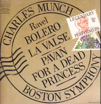 Maurice Ravel - Boston Symphony Orchestra / Charles Munch - Bolero • La Valse • Pavan For A Dead Princess