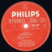 LP - Maurice Ravel - Werner Haas , Alceo Galliera , Orchestre National De L'Opéra De Monte-Carlo - The 2 Piano Concertos - Die 2 Klavierkonzerte