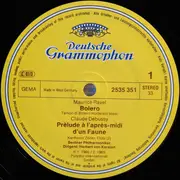 LP - Ravel / Debussy - Bolero / La Mer / Prèlude À L'après-midi D'un Faune
