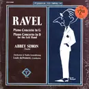 LP - Maurice Ravel , Abbey Simon , Orchestra Of Radio Luxembourg , Louis De Froment - Piano Concerto In G / Piano Concerto In D For The Left Hand
