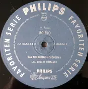 10'' - Maurice Ravel , Eugene Ormandy , The Philadelphia Orchestra - Bolero, La Valse - Mono