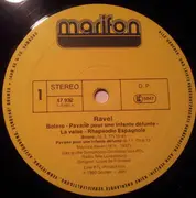 LP - Ravel - Bolero - Pavane Pour Une Infante Defunte - La Valse - Rhapsodie Espagnole