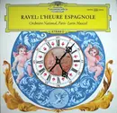 LP - Maurice Ravel , Orchestre De Paris • Lorin Maazel - L´Heure Espagnole - tulip rim, gatefold