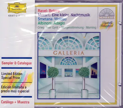 Ravel / Mozart / Smetana / Albinioni / Grieg - Galleria Sampler