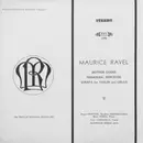 LP - Maurice Ravel - Mother Goose, Habanera, Berceuse Sur Le Nom De Faure, Sonata For Violin And Cello