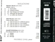 CD - Ravel / Decaux / Schoenberg / Frederic Chiu - Reflections