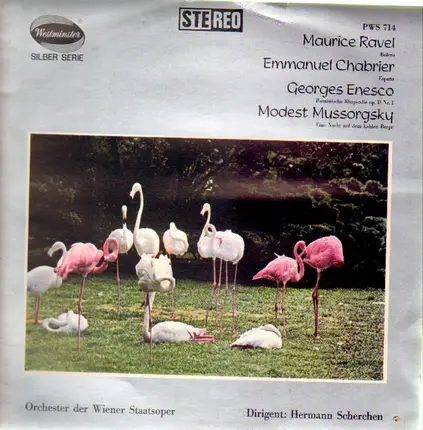 Maurice Ravel / Emmanuel Chabrier / George Enescu / Modest Mussorgsky - Orchester Der Wiener Staats - Boléro / España / Rumänische Rhapsodie Op. 11 Nr. 1 / Eine Nacht Auf Dem Kahlen Berge