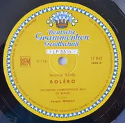 10'' - Ravel / Prokofieff - Bolero / Symphonie Classique Op. 25 - Mono / Tulip rim