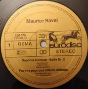 LP - Maurice Ravel/ Orchestre de Lyon, Serge Baudo - Boléro - Pavane Pour Une Infante Défunte - Alborada Del Gracioso