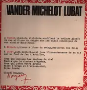 Maurice Vander / Pierre Michelot / Bernard Lubat - Vander Michelot Lubat