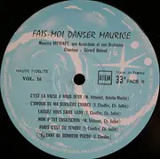 LP - Maurice Vittenet Et Son Orchestre - Fais-Moi Danser Maurice Vol. 16