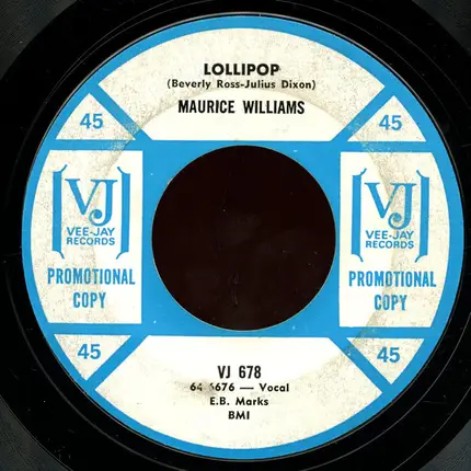 Maurice Williams - Lollipop / May I