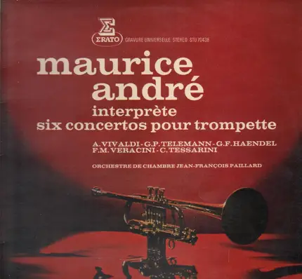 Maurice Andre - interprete six concertos pour trompette (Jean-Francois Paillard)