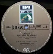 LP - Maurice Ravel - Bolero • Rhapsodie Espagnole • La Valse