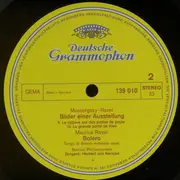 LP - Ravel / Mussorgsky - Bolero / Tableaux D'une Exposition (Karajan)