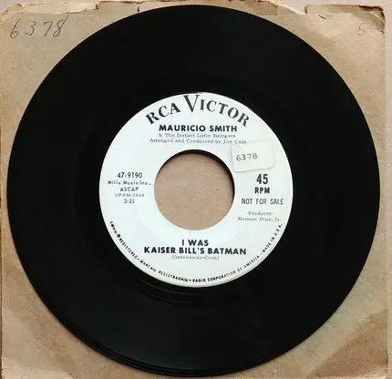 Mauricio Smith & The Instant Latin Swingers - Tell Him About Johnny / I Was Kaiser Bill's Batman