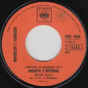 7inch Vinyl Single - Maurizio E Fabrizio - Andata E Ritorno