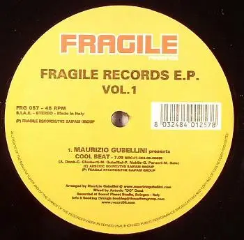 Maurizio Gubellini / Massimo Padovani - Fragile Records E.P. Vol. 1