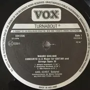 LP - Paganini / Giuliani / Carulli / Torelli - Concertos For Guitar