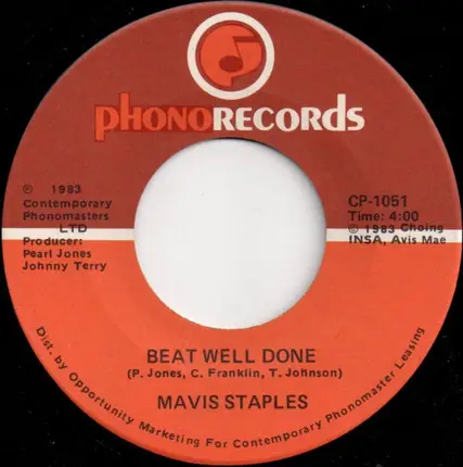 Mavis Staples - Love Gone Bad