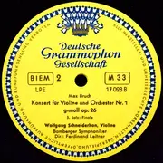 10'' - Bruch - Konzert Für Violine Und Orchester Nr. 1 G-moll∙Op26