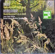 LP - Max Bruch , Felix Mendelssohn-Bartholdy - Joan Field - Violinkonzerte Von Bruch Und Mendelssohn