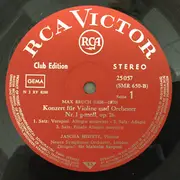 LP - Mendelssohn-Batholdy - Violinkonzert Nr.1 G-Moll, Violinkonzert E-Moll
